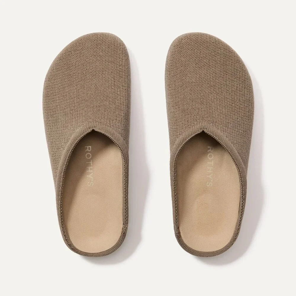 Rothy's The ReVelvet™ Casual Clog - ReVelvet™ Portobello Size 7 - Picture 3 of 7